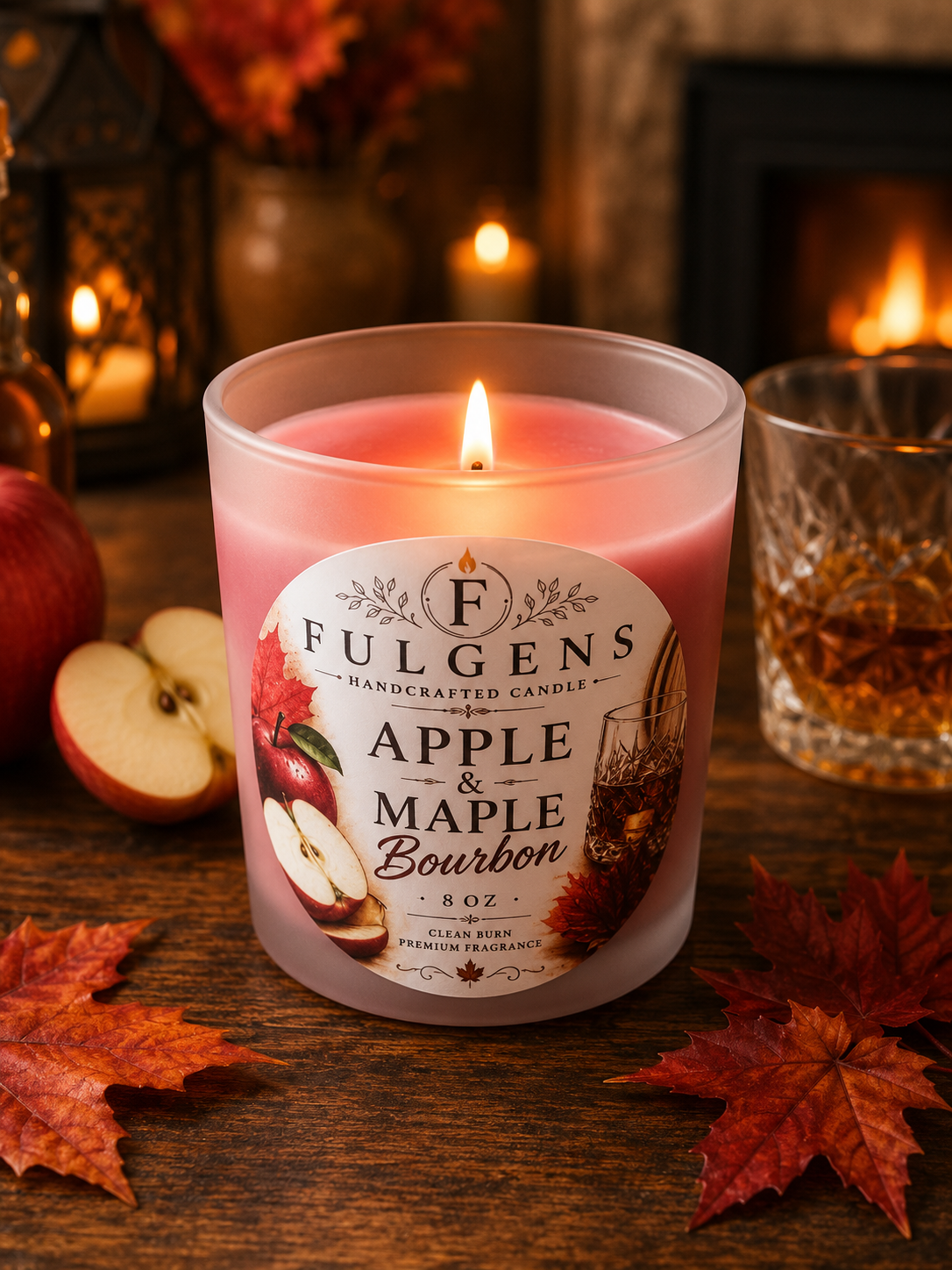 Apple & Bourbon Bliss Candle